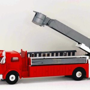 MODEL POWER  MP-7968-1 FIRE FIGHTERS FIRE ENGINE SNORKEL BUCKET TRUCK WITH LADDERS