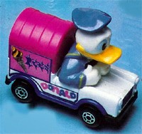 MATCHBOX WALT DISNEY WD-11 DONALD DUCK'S ICE CREAM VAN DIE-CAST VEHICLE