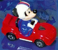 MATCHBOX WALT DISNEY WD-12 MICKEY'S CORVETTE DIE-CAST VEHICLE