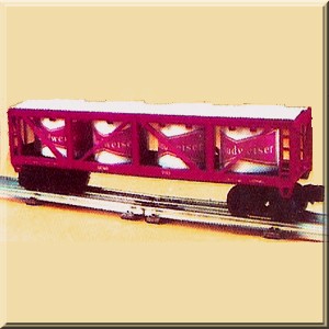 LIONEL 6-9193 BUDWEISER VAT CARRIER CAR