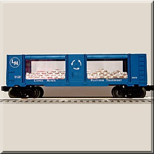 LIONEL 19674 LIONEL MINES PLATINUM MINT CAR