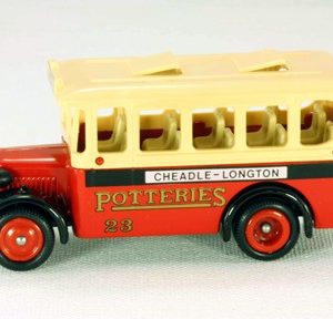 Lledo Days Gone DG105 1935 Model A" Ford Potteries Bus"
