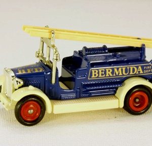 Lledo Days Gone DG123 Blue Bermuda Hook & Ladder Fire Truck