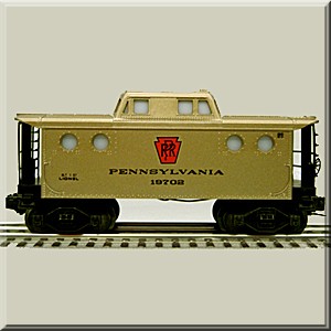 LIONEL 19702 PENNSYLVANIA BRONZE PORTHOLE CABOOSE