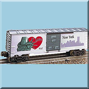 LIONEL 19949 I LOVE NEW YORK BOXCAR