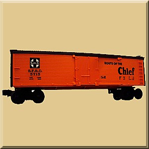 LIONEL 5715 SANTA FE WOODSIDE REEFER